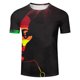 thumbnail image 3 of Tops para hombre, blusas y camisas de manga corta con cuello redondo para hombre Camisa de manga corta estampada para hombre Top/camisa de manga corta con cuello redondo Tops para hombre, 3 of 4