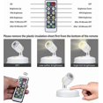 thumbnail image 4 of Wireless Spot Lights Battery Operated Picture Lights Mini Accent Lights Indoor, 4 of 6