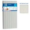 thumbnail image 3 of Sealy Butterfly Extra Firm Foam Baby Crib & Toddler Mattress with Waterproof Zip Cover, White, 3 of 16