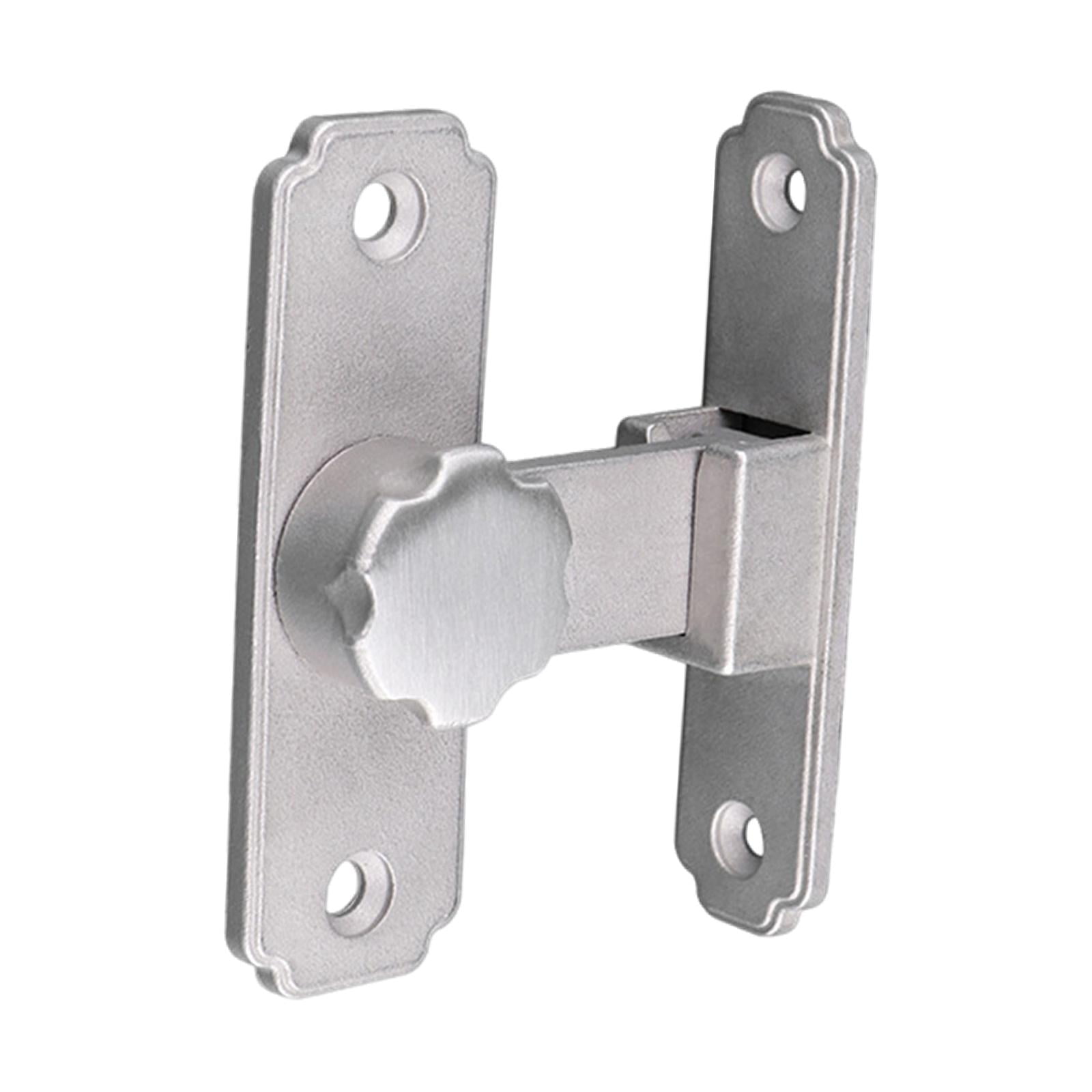 Sliding Door Lock Hasps Lock 90 Degree Heavy Duty, Durable Bolts