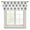 White, variant on Pink Boho Sheer Curtains Valances for Windows Aztec Southwest Geometric Ethnic Motifs Chiffon Kitchen Valances for Cafe, Rod Pocket Voile Window Treatments Curtains for Living Room Bedroom, 42"x12"