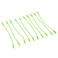thumbnail image 1 of Almencla 2X 10 Pcs Étiquettes à Fermeture Éclair, Extension à Fermeture Éclair, Fixateur Vert, 1 of 8