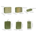 thumbnail image 3 of Travel Compression Storage Pouches Waterproof Organizer Bags Portable Clothes Storage Pouches Luggage Compression Sack, 3 of 9