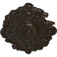 thumbnail image 3 of 30 1/2"W x 20"H x 1 1/2"P Strasbourg Ceiling Medallion Stone Hearth Finished, 3 of 4