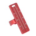 thumbnail image 1 of Endo Measuring Ring Professional Orthodonti Dentist Measuring Instruments Dental Measuring Ruler Red, 1 of 5