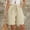 Beige, variant on Women's Summer Loose Short Pants Drawstring Elastic Waist Casual Pockets Pants Lightweight Breathable Comfy Lounge Shorts for Travel(Army Green,L)