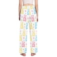 thumbnail image 3 of FORMRS Women's Pajama Pants with Pockets Soft Comfy Loungewear Sleep Bottom, Sizes S-2XL, Colorful Gummy Bears Pattern, 3 of 8