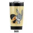 thumbnail image 2 of Looney Tunes Bugs And Daffy Chibi Hug Stainless Steel Tumbler 20 oz Coffee Travel Mug/Cup, Vacuum Insulated & Double Wall with Leakproof Sliding Lid | Great for Hot Drinks and Cold Beverages, 2 of 7