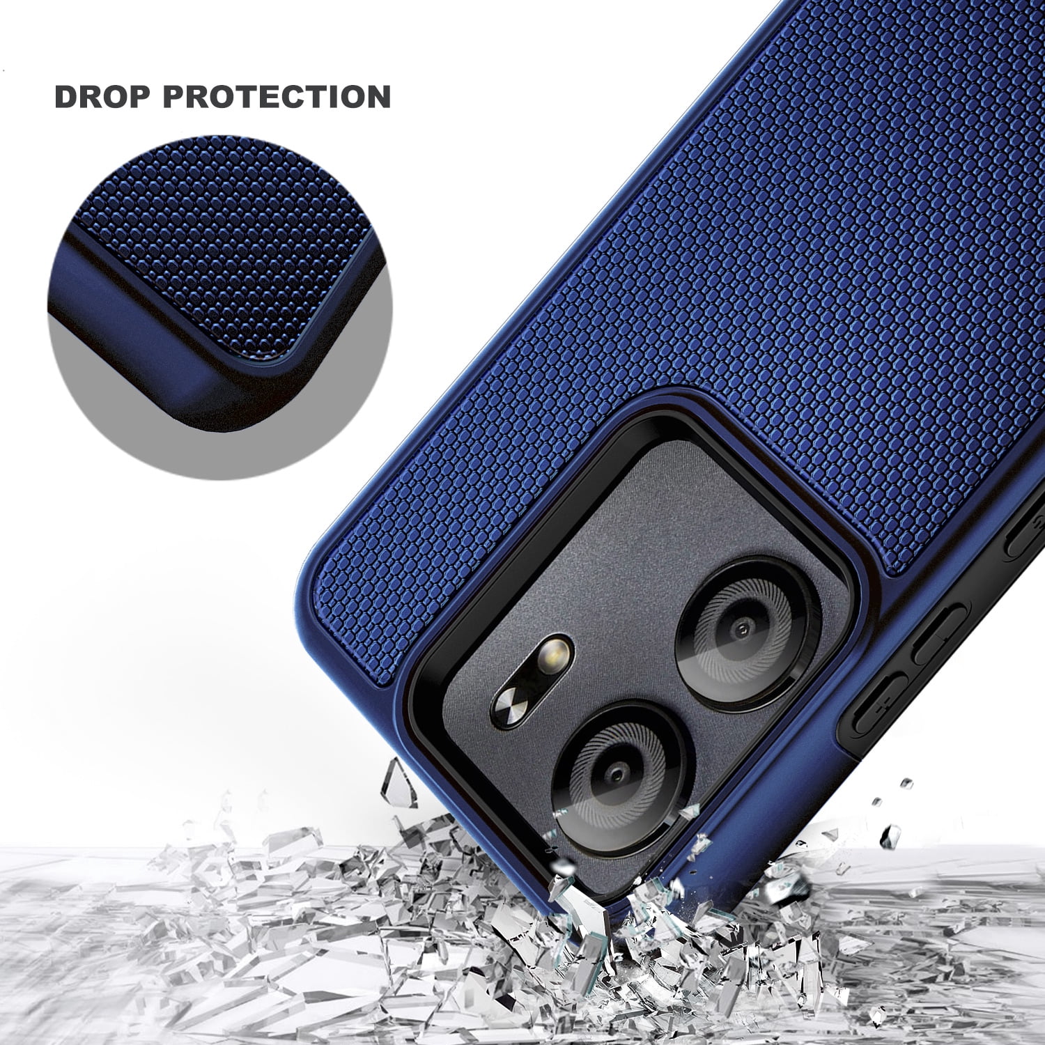 Nagebee Blu View 5 Phone Case, Tempered Glass Protector, Hybrid Dual-Layer, Shockproof, Navy - Walmart.com Nagebee Blu View 5 Phone Case, Tempered Glass Protector, Hybrid Dual-Layer, Shockproof, Navy - Walmart.com