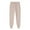 Beige 01, variant on DeHolifer Women Sweatpants Plus Size High Waist Drawstring Solid Color Joggers Sweatpants Straight Leg Trousers Pink 2XL