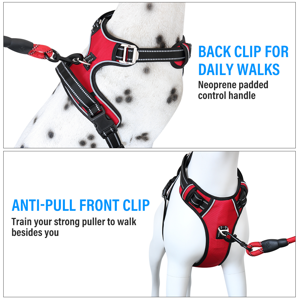 Plutus Pet No Pull Dog Harness, Adjustable Reflective Vest photo 4