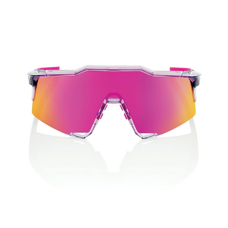 100% Speedcraft Sunglasses - Polished Translucent Grey 100% Speedcraft Sunglasses - Polished Translucent Grey