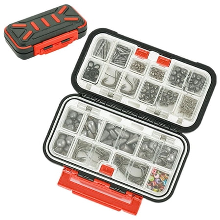 Small Tackle Box - Mini Pocket Portable Fishing Tackle Box Organizer Lightweight Gear For Stream Fishing Ideal For Backpackers And Hikers Exploring Remote Waters