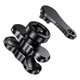 thumbnail image 3 of 6CM Anti-Theft Aluminum Alloy Double Socket Arm Compatible with Mounts Ball Component Bike Motorcycle Phone Holder, 3 of 5