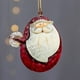 thumbnail image 4 of Colgante de hierro navideño, diseño vintage americano, decorativo, redondo, con diseño de Papá Noel y muñeco de nieve, para colgar en el árbol, como regalo, 4 of 5