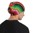 thumbnail image 5 of Easygdp Mexican Serape Blanket Stripes Knit Beanie, Soft Beanie Hat, Daily Beanie in Fine Knit for Women Men Winter, 5 of 7