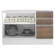 thumbnail image 3 of Mueble De Cocina Madesa 3 Cajones 2 Puertas 120 Cm Marron Madesa G241249BGL, 3 of 8