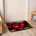 thumbnail image 6 of Cherry Polyester Non-Slip Machine Washable Outdoor Floor Rug Chair Rugs Bath Rugs, 6 of 6