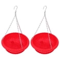 thumbnail image 3 of Weiweiguan 2 Sets Hanging Flowerpot Fence Railing Wall Hanging Planter Plant Container, 3 of 7