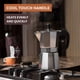 thumbnail image 5 of Cafetera para café espresso Bellemain, olla para moka, 6 tazas, plateada, 5 of 7