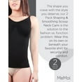 thumbnail image 7 of Memoi Women's 2 Pack Braless Cami, 7 of 7