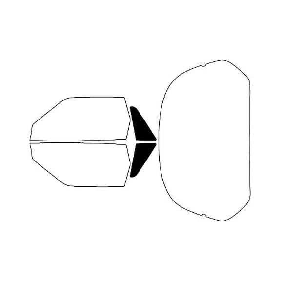 Avery Dennison NR Nano Ceramic IR Window Tint Kit Compatible with Geo Storm 1990-1993 - Back Precut