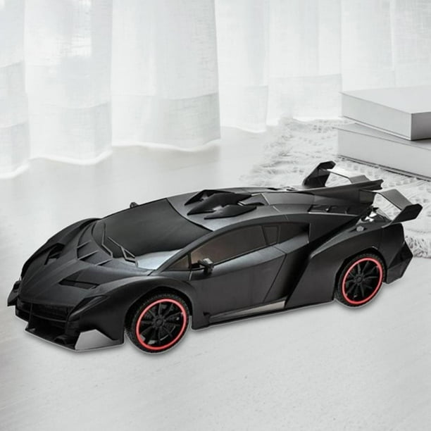 Pull Car Sport Racer colección de exhibición en Color negro, juguete de potencia de fricción, modelo de coche clásico para niños, regalo de vacaciones perfke carro de coleccion
