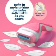 Schick Intuition 4-Blade Lemon Berry Breeze Womens Razor Cartridge Refills, 6 Ct