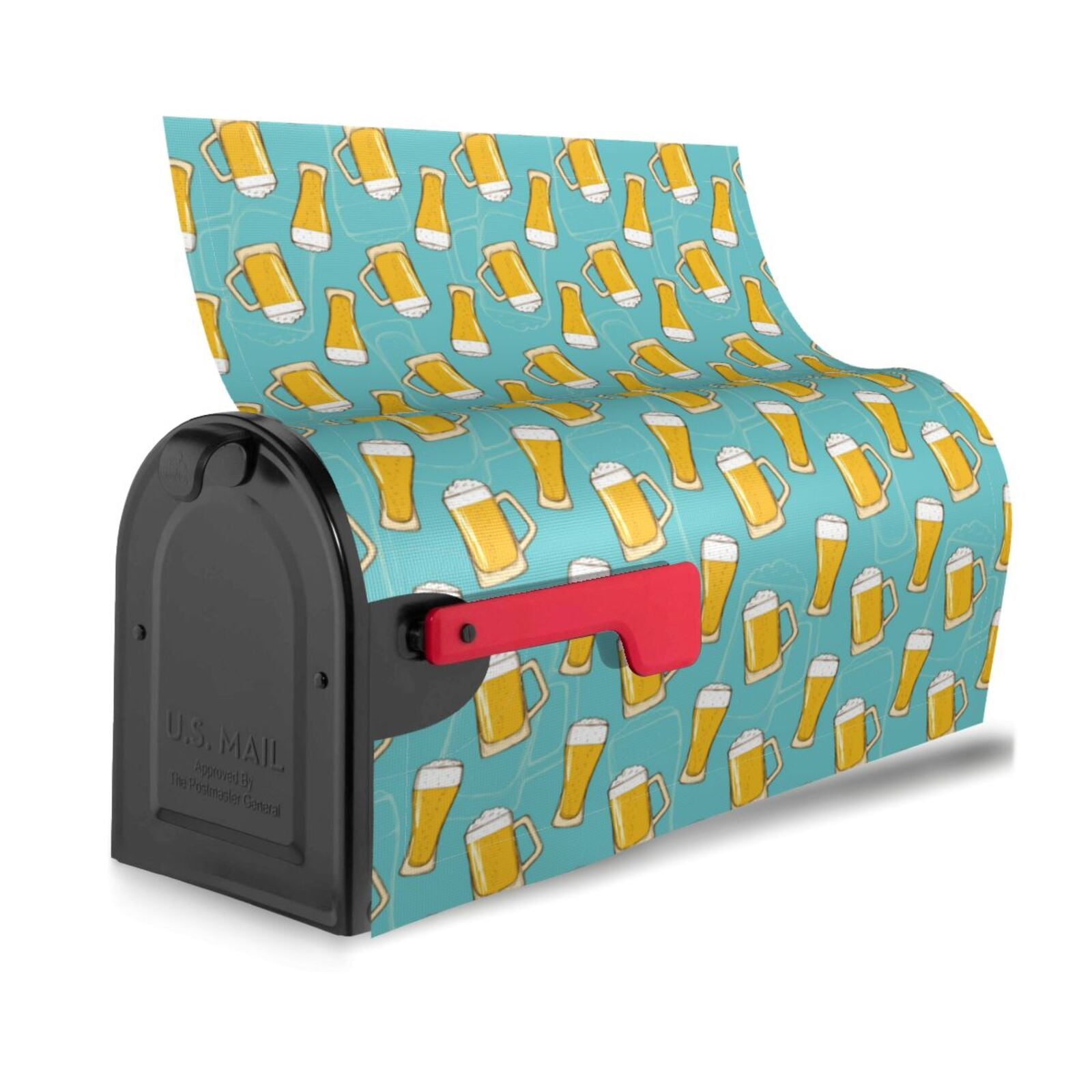 Kdxio Magnetic Mailbox Cover 21x18 in Mailbox Cover Outdoor Decoration Holiday Mailbox Covers for Home Garden Yard-21x18 in