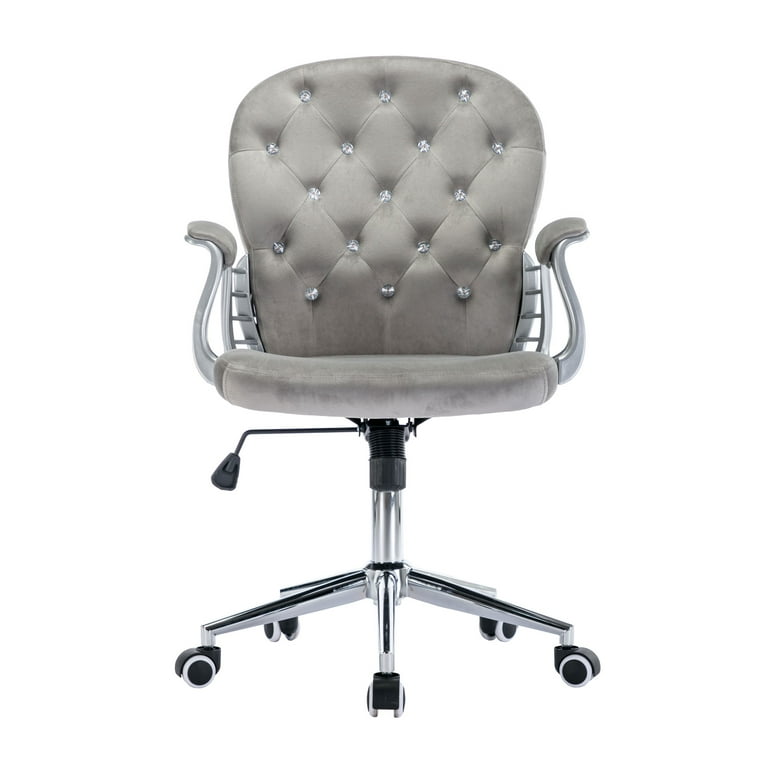 Sesslife Velvet Office Desk Chair Height Adjustable Task Chairs