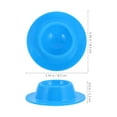 thumbnail image 2 of Soft Boiled Eggs Holder Silicone Egg Cups Egg Holder Stackable Egg Coddler Cups With Base For Serving Breakfast Brunch Dining Sky-blue, 2 of 8