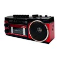 thumbnail image 3 of Reproductor de casete de radio AM/Radio con altavoz incorporado, multifuncional, compacto, decoración retro, grabación de cinta para parque, casa y, 3 of 9