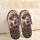thumbnail image 2 of Balery Fluffy Alpaca Mountain Meadow Pantuflas de Casa de Felpa Silenciosas con Diseño Estampado, Zapatillas Cómodas Antideslizantes de Algodón para Interior-Medium, 2 of 8