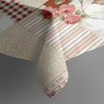thumbnail image 3 of Pioneer Flower Floral Print Pattern Rectangle Tablecloth 60"x84",Waterproof Polyester Rectangle Table Cloth, Wipeable Spillproof Polyester Tablecloth for Dining, Camping, Indoor and Outdoor, 3 of 5