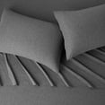 thumbnail image 2 of ZMLEVE Cotton Jersey Bed Sheet Set - King, Dark Gray, 2 of 6