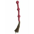 thumbnail image 3 of Holiday Time guirlande de perles roses 9 pi avec pompons pour cheminée ou décor des Fêtes, 3 of 5
