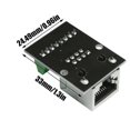 thumbnail image 4 of 4PCS RJ45 Ethernet Female Socket Connector Breakout Board,2.54mm Connector Board Shielded Network Ad, 4 of 5