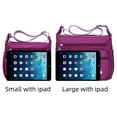 thumbnail image 5 of Bolso de hombro para mujer, bolso amplio con múltiples bolsillos, bolso cruzado para mujer, bolso de mano a la moda, bolso con asa superior, rosa S JFHHH pequeña, 5 of 5
