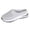 Gray, variant on HEWUQI Orthopedic Shoes for Women 2026 Knit Mesh Breathable Sneakers Fashion Arch Support Walking Slides Casual Non Slip Outdoor Sneakers Black Size 6