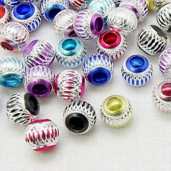 Buckets of Beads Ten (10) Pack of Colors Glass Lampwork (You Pick The Color),...