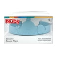 thumbnail image 2 of Placa de Silicona Nuby Ballena Azul para Niños Pequeños 6+ Meses, 2 of 7