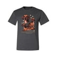 thumbnail image 2 of If It's Not a Dachshund It's Just a Dog Gift | Mens Dog Lover Graphic T-Shirt, Heather Black, Medium, 2 of 3