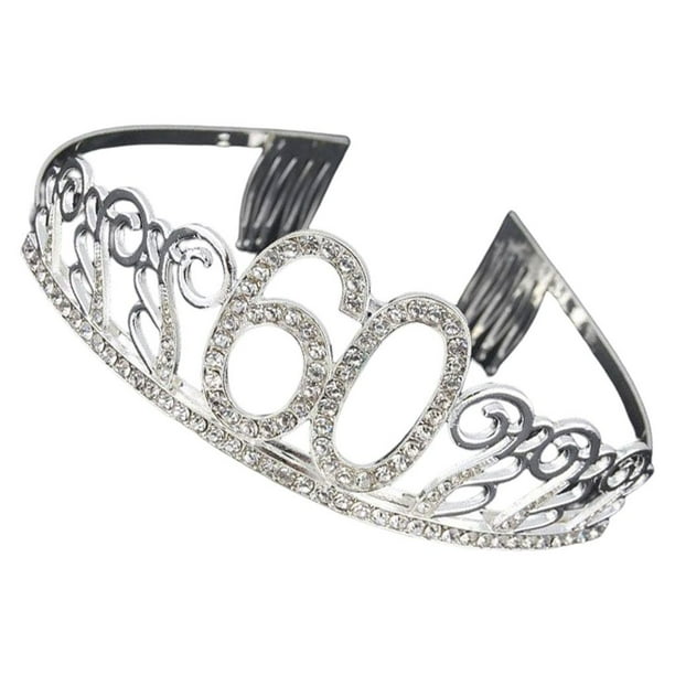Minnieouse Tocado de cumpleaños, adorno de ropa, accesorios de peinado, adorno de corte de pelo, diadema de celebración, accesorio de fiesta de Accesorio para el cabello sesenta Minnieouse AP011164-08