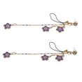 thumbnail image 2 of 2Pcs Earphone Dust Plugs Flower Pendant Phone Dust Plugs for 3.5 mm Headphone, 2 of 2