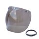 thumbnail image 1 of Motocicleta Anti-UV Anti-rayado Cascos Lente Retro Burbuja Visor Lente de protección contra el Carevas  Lente del escudo, 1 of 7
