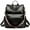 02 BLACK, variant on YOMYM Backpack Purse for Women Fashion Waterproof PU Leather School Backpack Convertible Shoulder Bags Brown