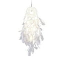 thumbnail image 2 of WUJDF Dream Catcher Wall Hanging with LDE Lights, Bohemian Style Macrame Dreamcatcher Wall Hanging with Plume Accents, Easy to Install, Home Decorations Craft Meaningful Gift for Family and Friends, 2 of 4