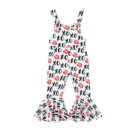 

Bjutir Toddler Boys Girls Bodysuits One-Pieces Valentines Day Sleeveless Pumpkin Prints Romper Bottoms Jumpsuit Clothes White 2-3 Years