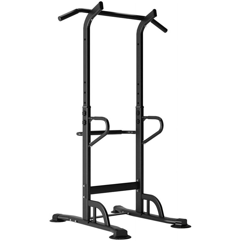 SOGES Power Tower Dip Station Adjustable Height Pull Up Bar Stand Power Rack Multi Function Strength Training Equipment for Fitness Home Workout