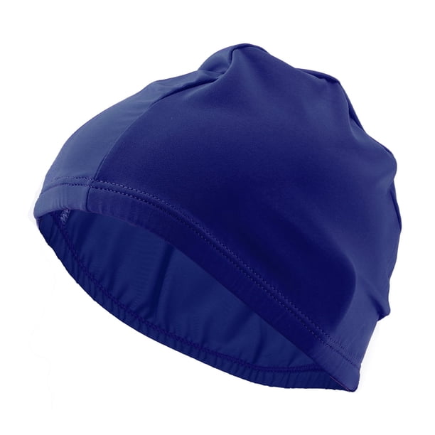 Gorros de Natación Elásticos Únicos 1 Pc 5.51"x8.66" Azul Marino
